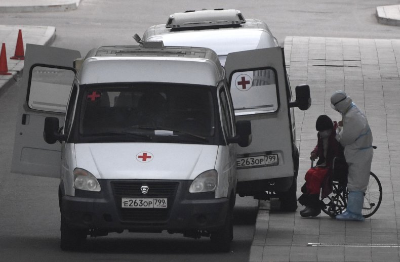 Russian COVID Patient