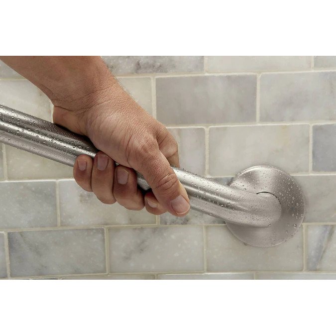 11 Incredible Home Products You Ll Wish You D Bought Sooner   Moen Stainless Steel Grab Bar 