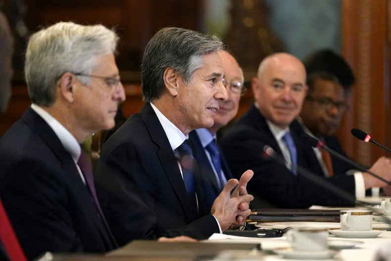 U.S. Delegation Meets With Mexico