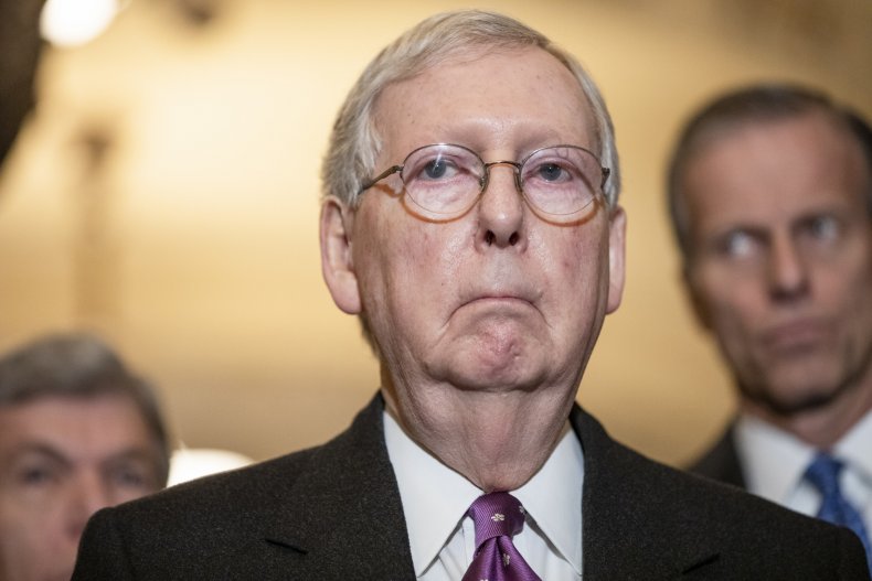 Senate Minority Leader Mitch McConnell