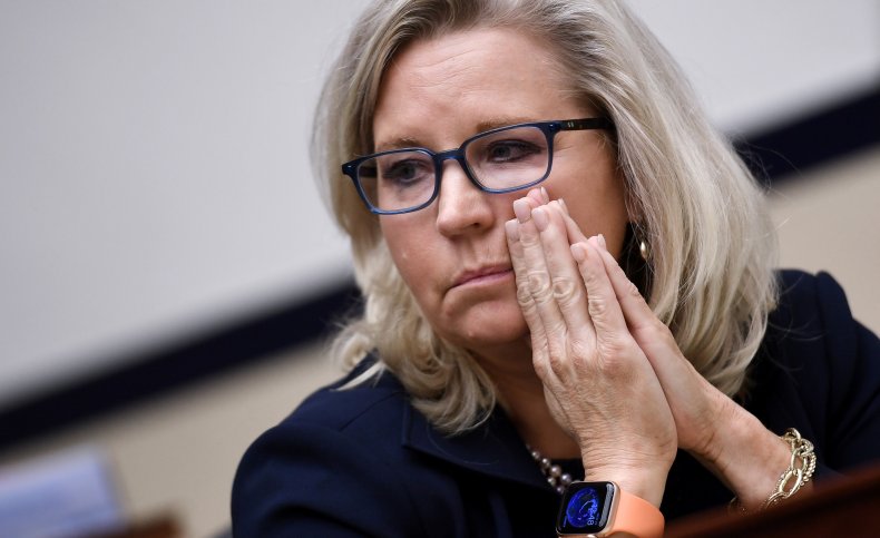 Liz Cheney Listens at a House Committee