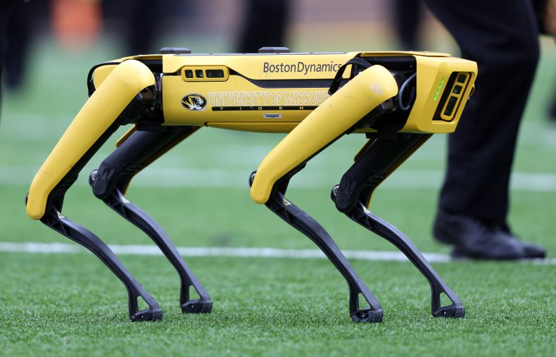 Robot by Boston Dynamics in Missouri. 