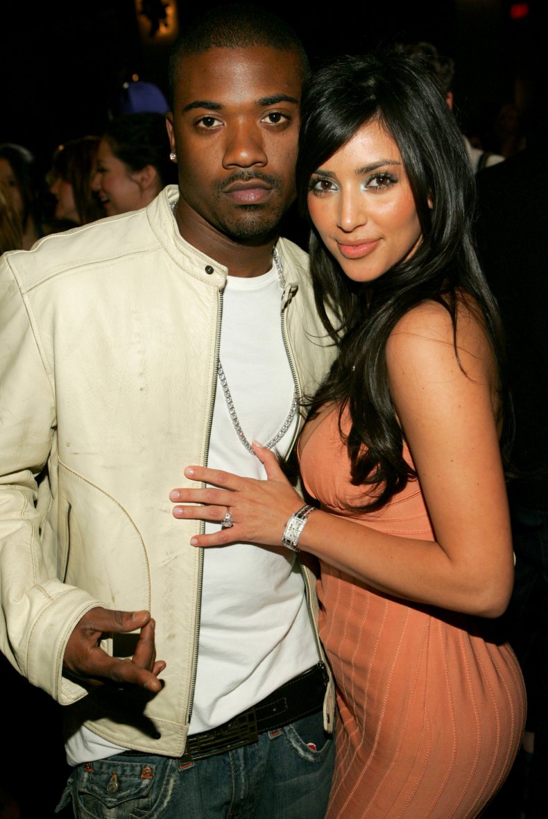 Ray J and Kim Kardashian