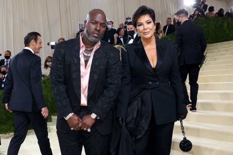 Corey Game and Kris Jenner Met Gala