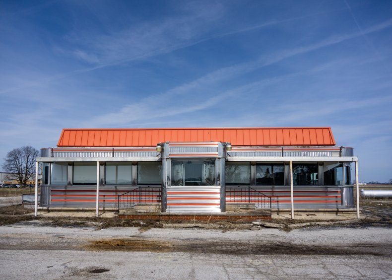 File photo of an abandoned diner. 