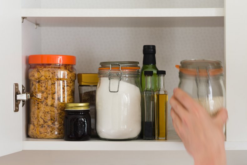 File photo of a kitchen cupboard.