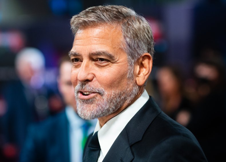 George Clooney at the London Film Festival