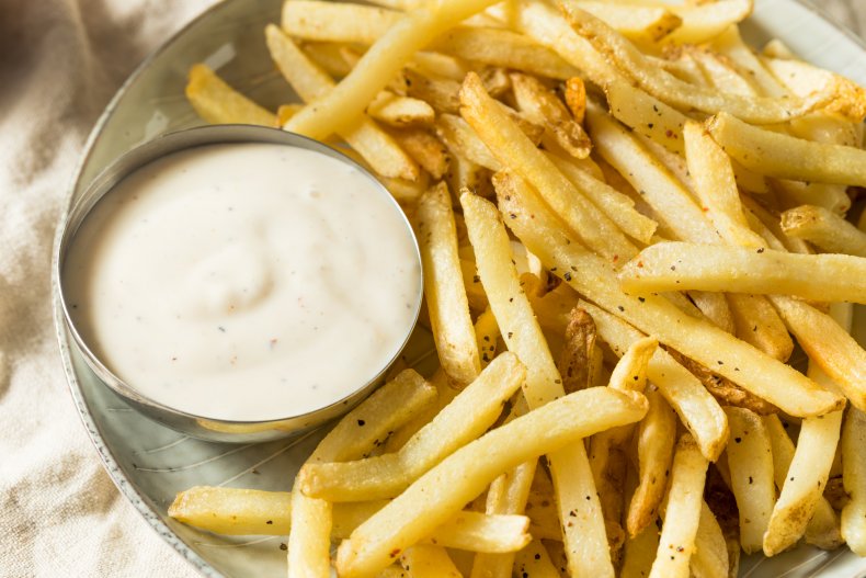 ranch and fries
