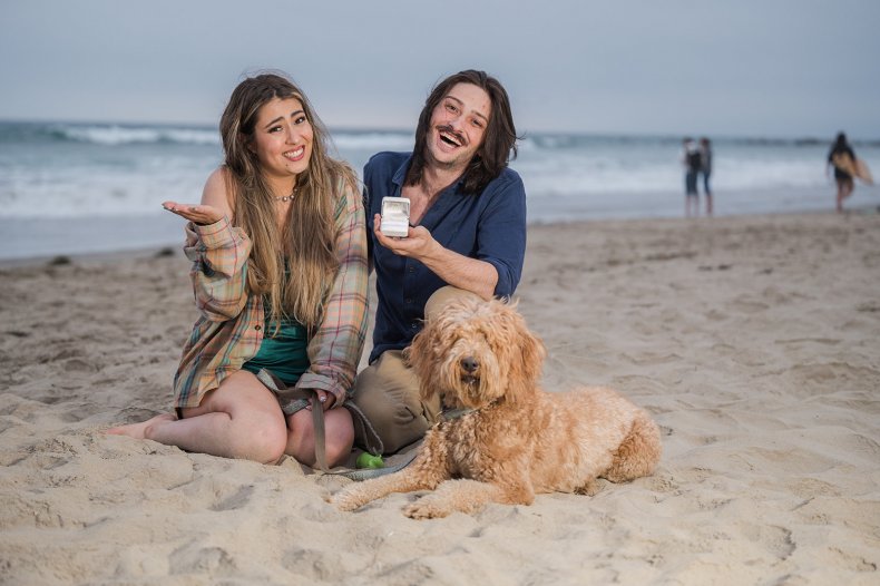 Ribeiro and Hutchinson’s non-engagement shoot.