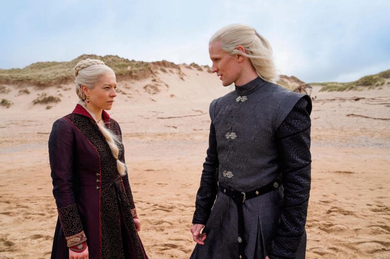 Emma D'Arcy, Matt Smith in GOT prequel
