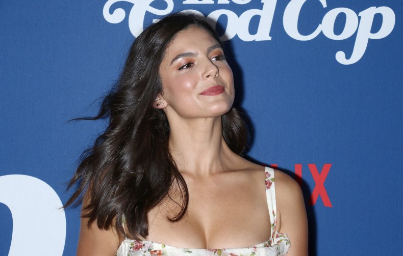 Monica Barbaro at The Good Cop screening