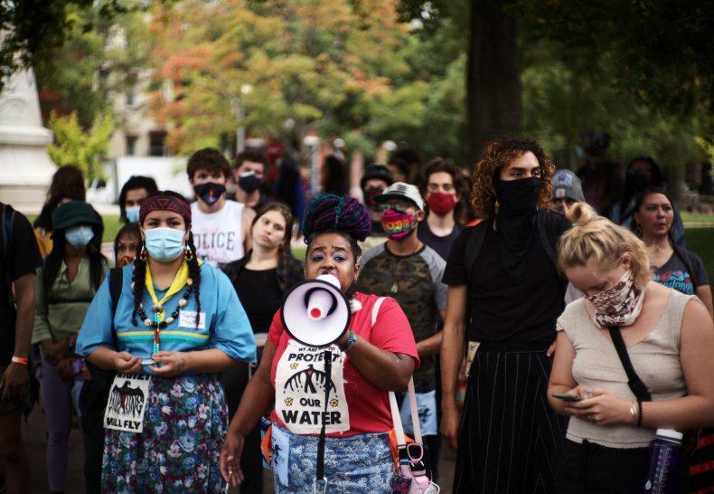 Indigenous Peoples' Day Protests