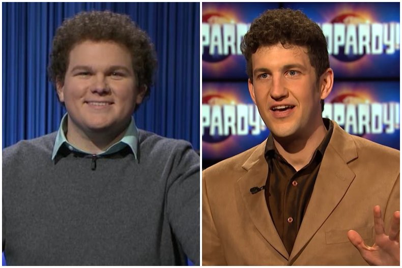 "Jeopardy!" stars Jonathan Fisher and Matt Amodio