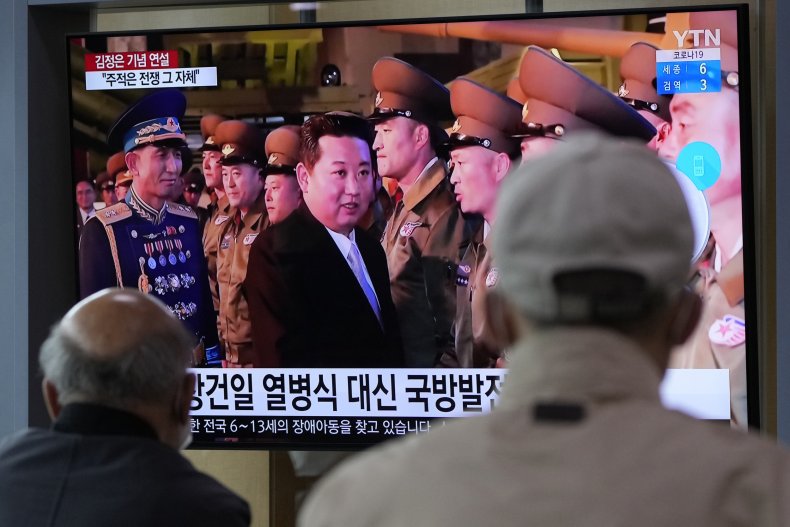 Kim Decries U.S. "Hostility"