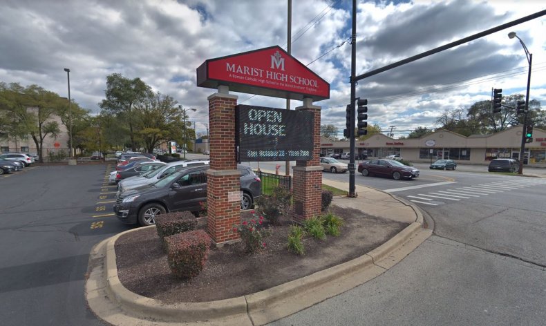 The incident happened at Marist High School