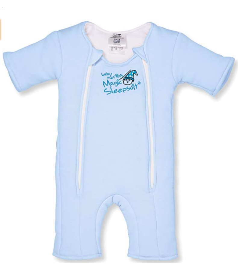 Baby Merlin's Cotton Magic Sleepsuit