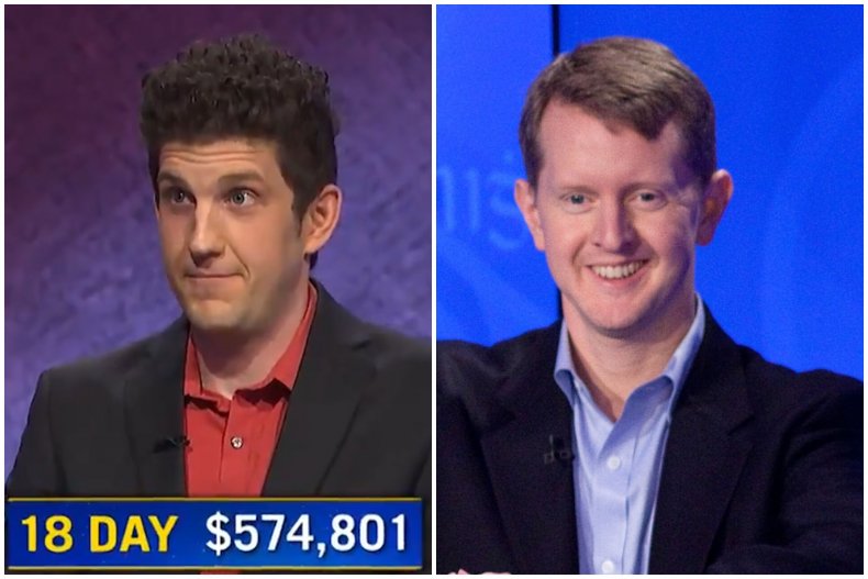 "Jeopardy!" stars Matt Amodio and Ken Jennings