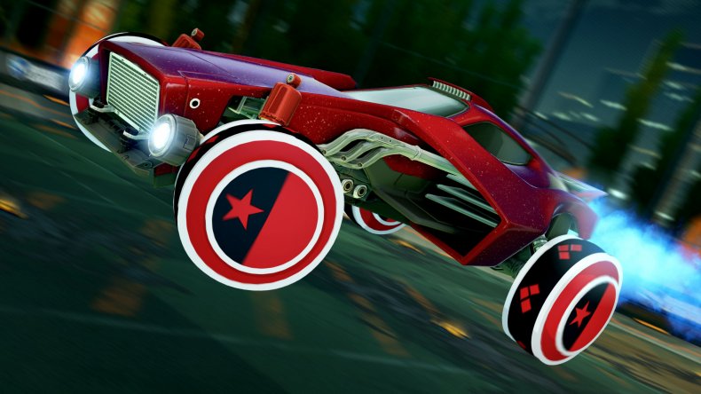 Rocket League Harley Quinn Wheels