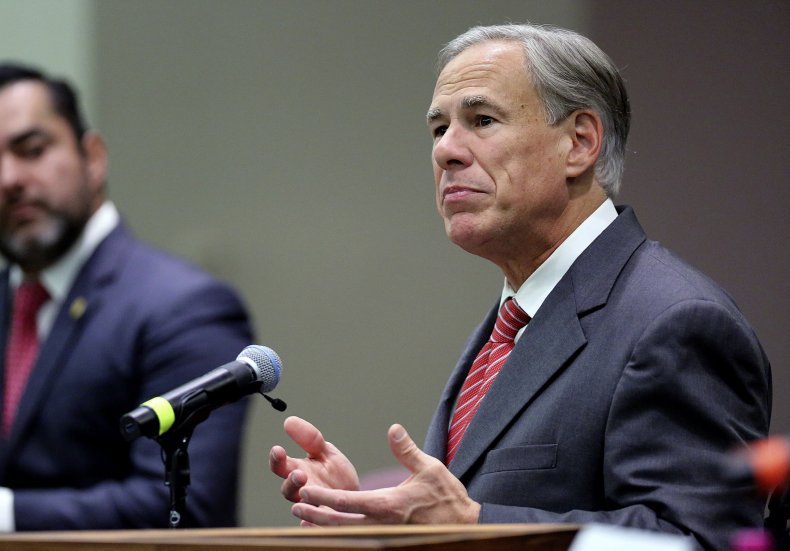 Texas Gov. Greg Abbott
