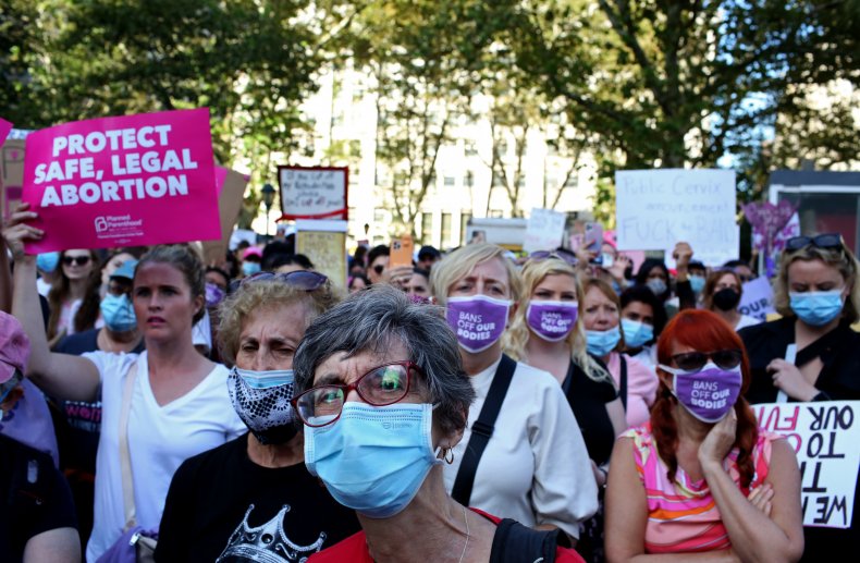 abortion protest