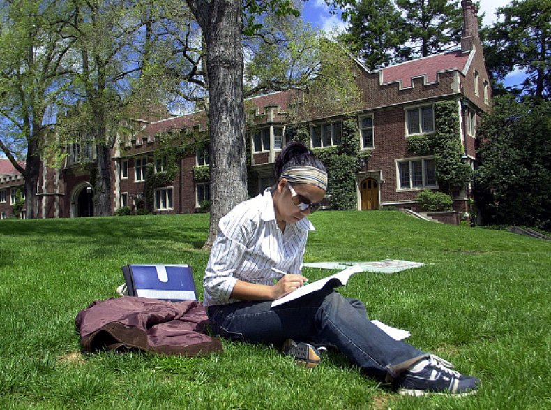 A student at Princeton University