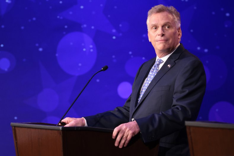 Terry McAuliffe Trump launching pad