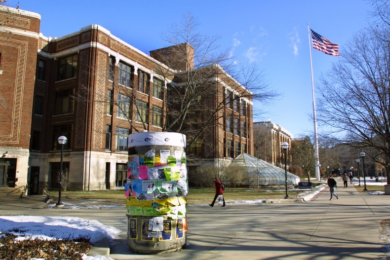 University of Michigan campus in 2003