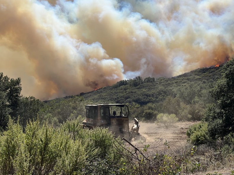 reagan ranch fire