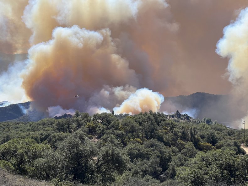 reagan ranch fire
