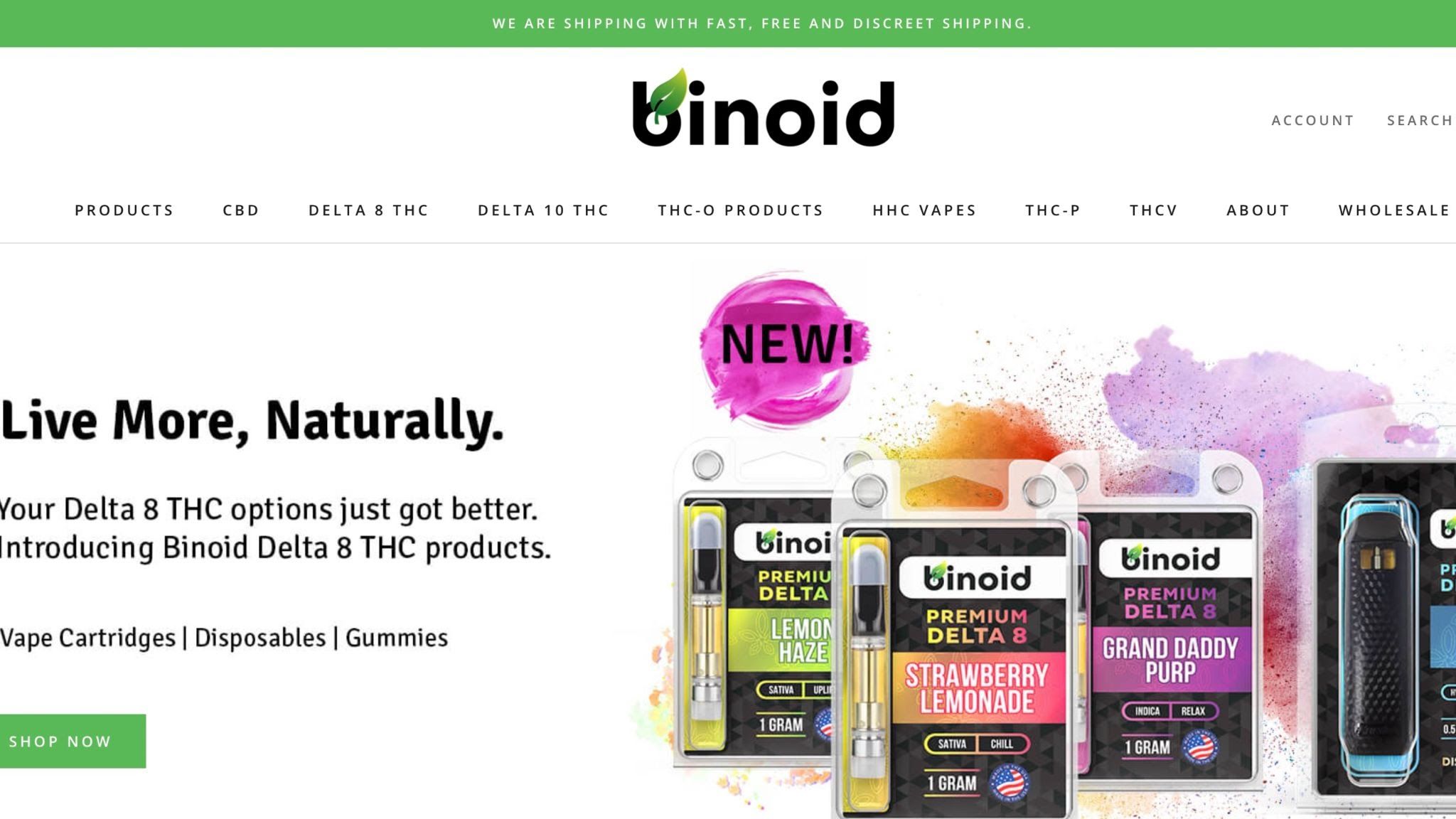 Binoid website