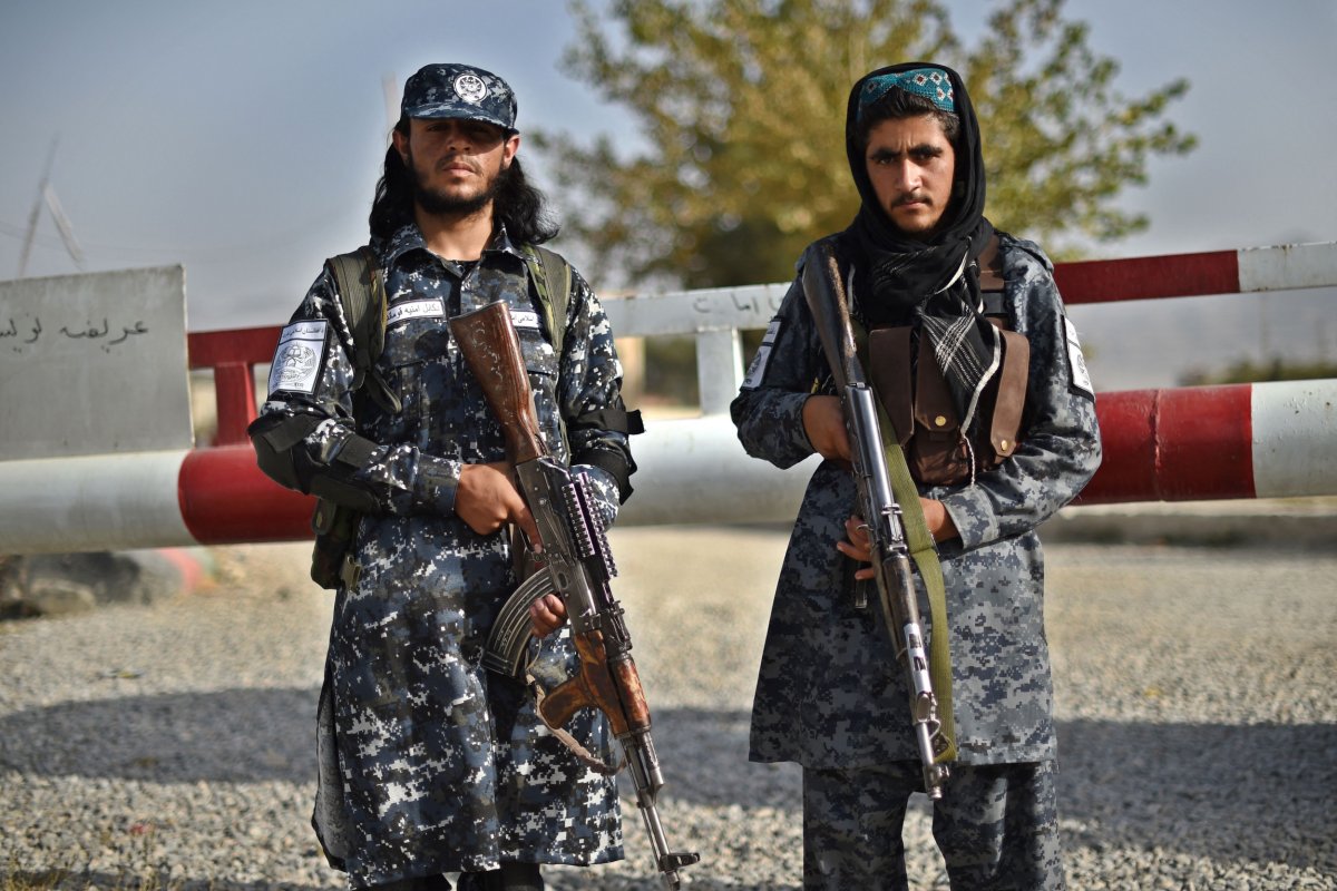 Taliban fighters police Kabul Afghanistan security
