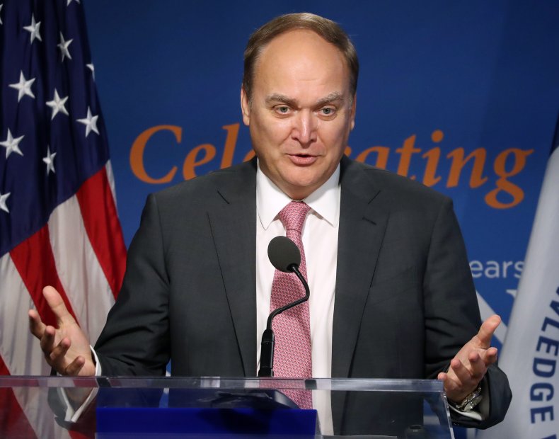 Russian ambassador Anatoly Antonov