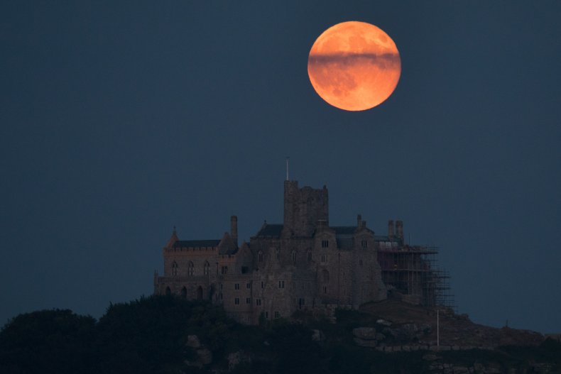 Strawberry moon
