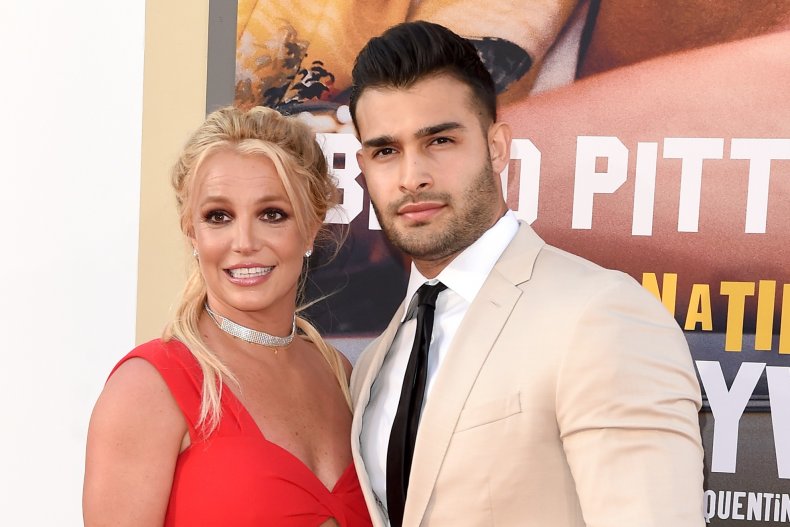 Britney Spears and Sam Asghari