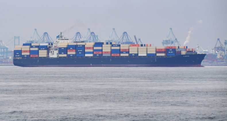 Biden addresses supply chain disruption with ports