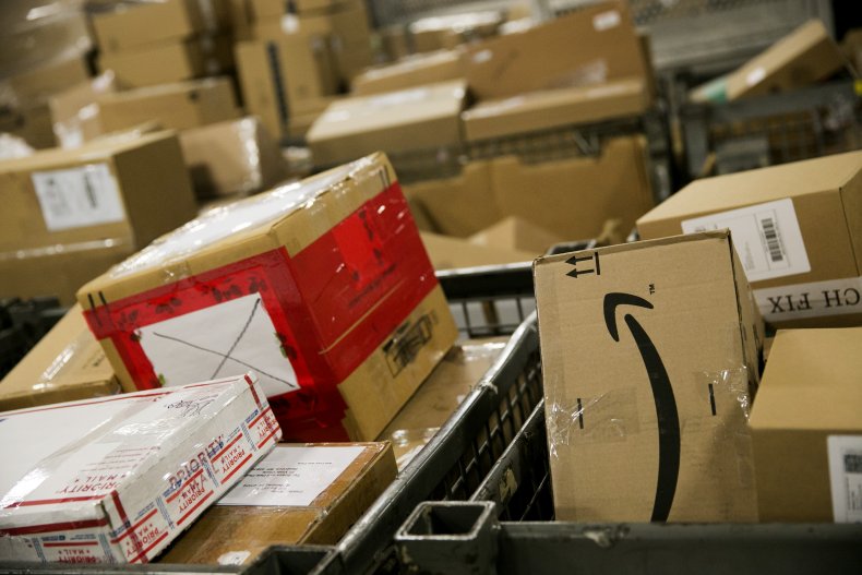 Items Sit in USPS Annex