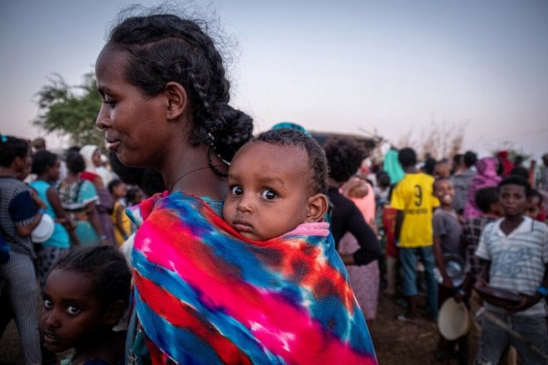 Children and mothers at risk of malnutrition