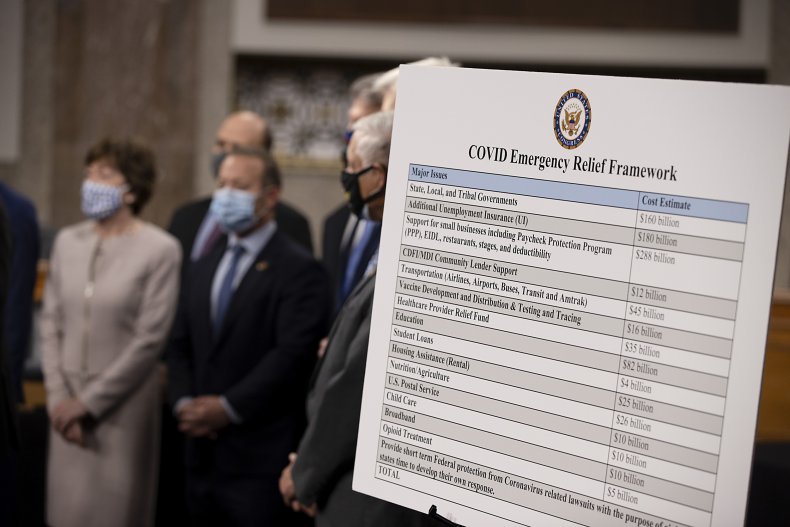 Bipartisan Members Of Congress Announce Coronavirus Relief