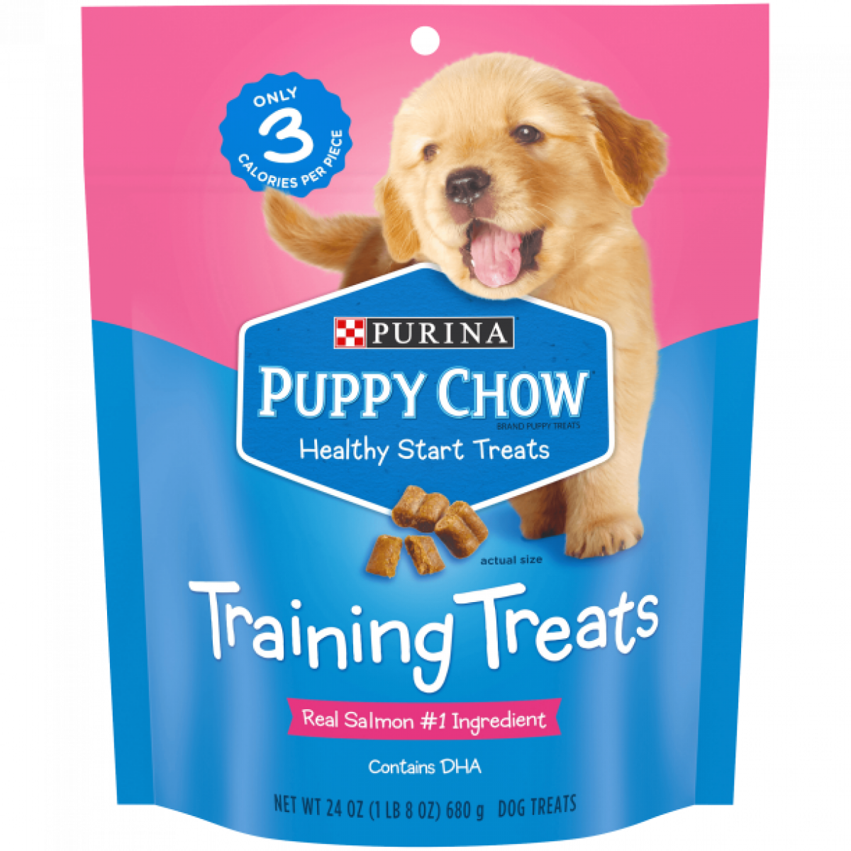A pack of Purina dog treats.