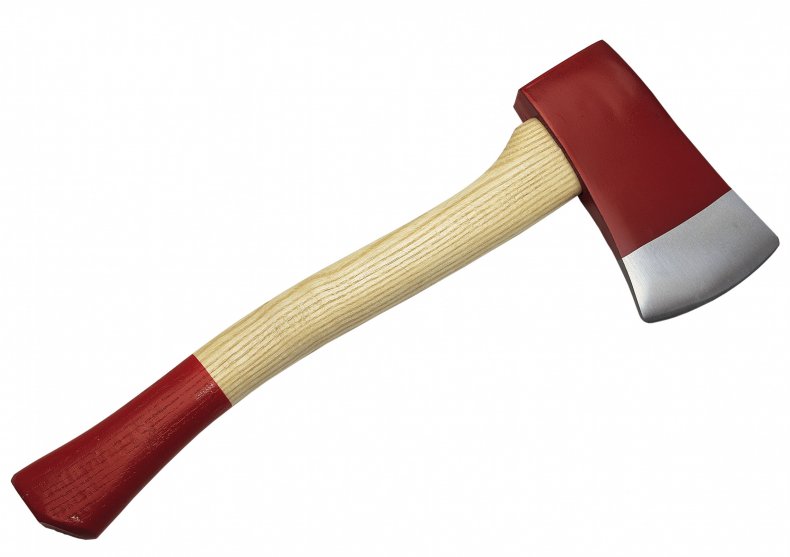 Stock image of an axe