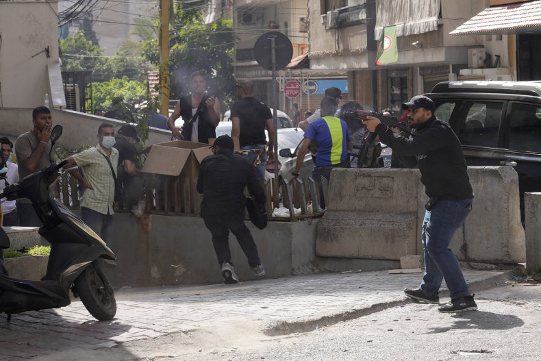 Fighting Breaks Out in Beirut