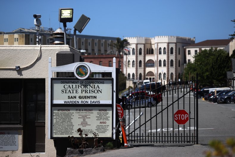 A view of San Quentin State Prison