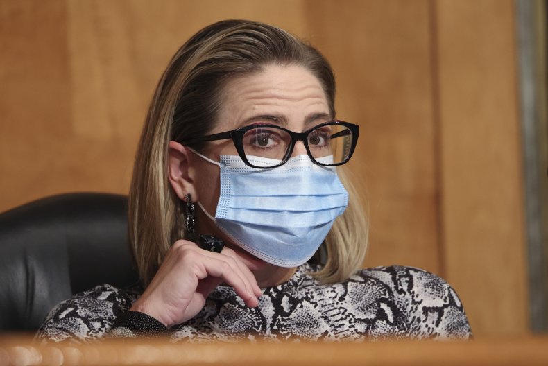 Sinema Won't Support Reconciliation Until Infrastructure Passes