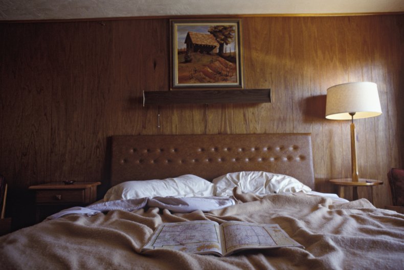 Motel Room Bed