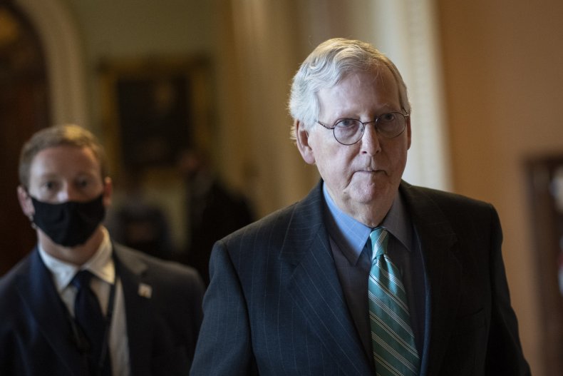 Senate Minority Leader Mitch McConnell