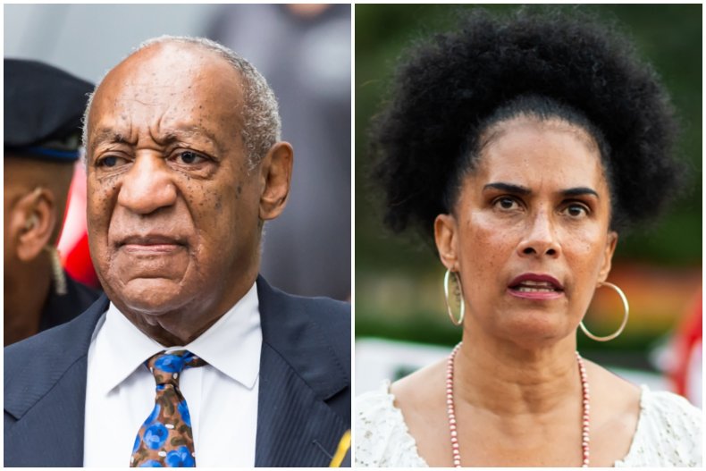 Bill Cosby and Lili Bernard