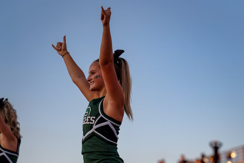 Texas cheerleader Makayla Noble