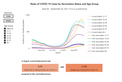 COVID-19 Cases by Age COVID-19 Cases by Age