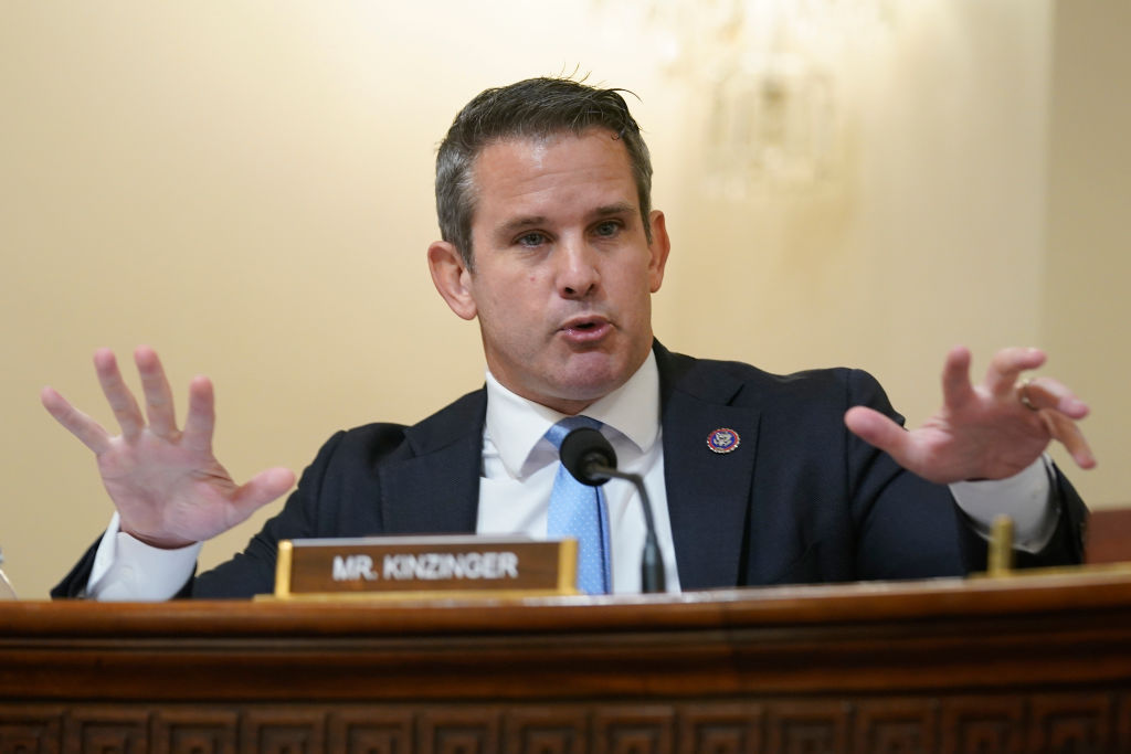 Republican Adam Kinzinger Suggests 'Satan' Writes Pro-Trump Fundraising ...