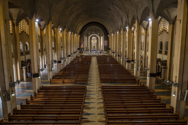Empty Church Pews